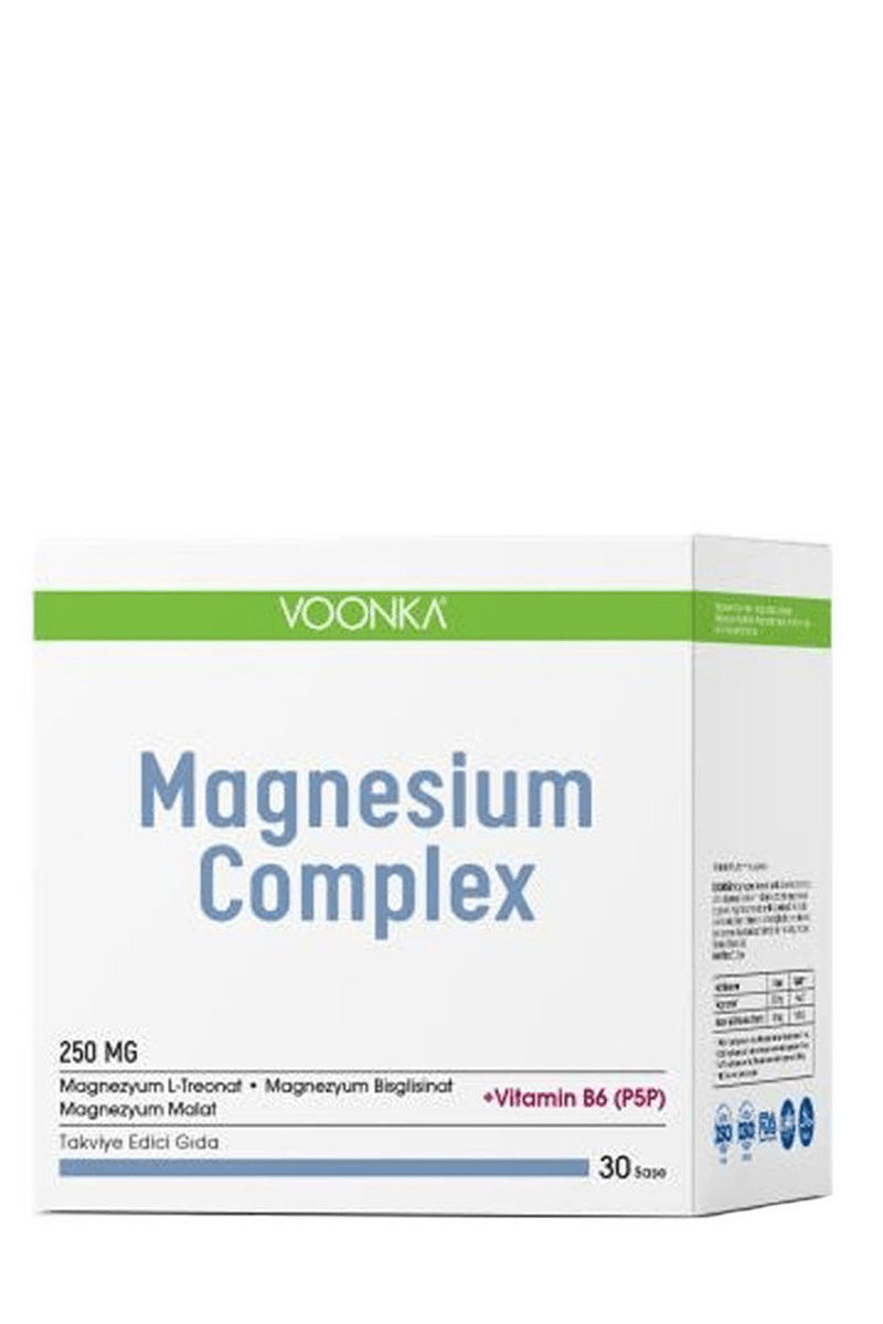 Voonka Magnesium Complex 30 Saşe