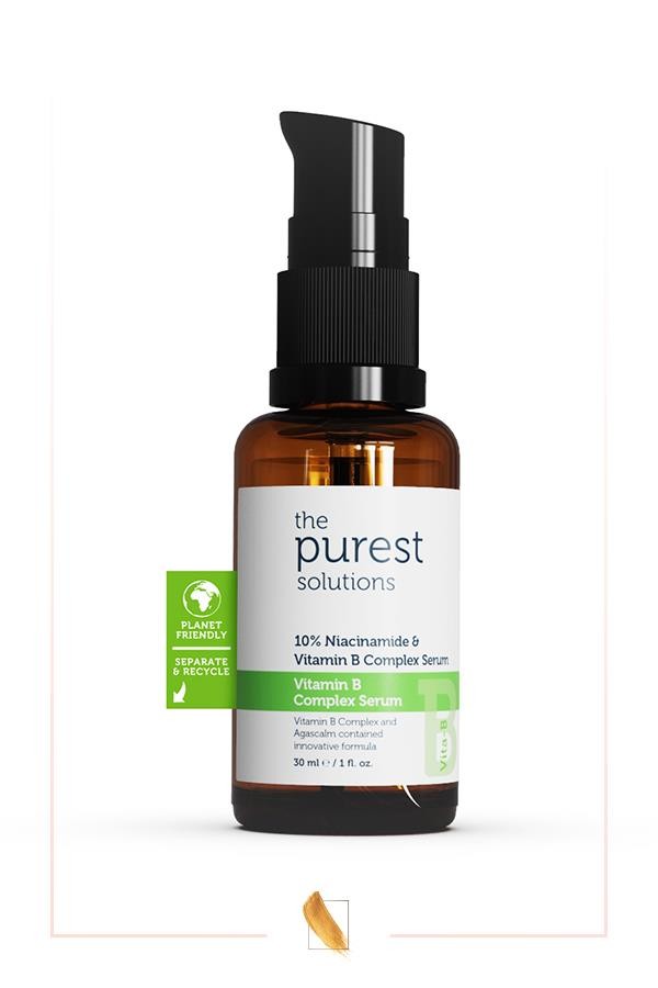 The Purest Solutions Vita-B Niacinamide %10 + Vitamin B Complex Serum