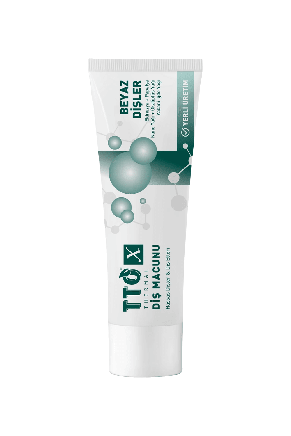 TTO X Beyazlatıcı Diş Macunu – Doğal Bitkisel Formül 75 ml