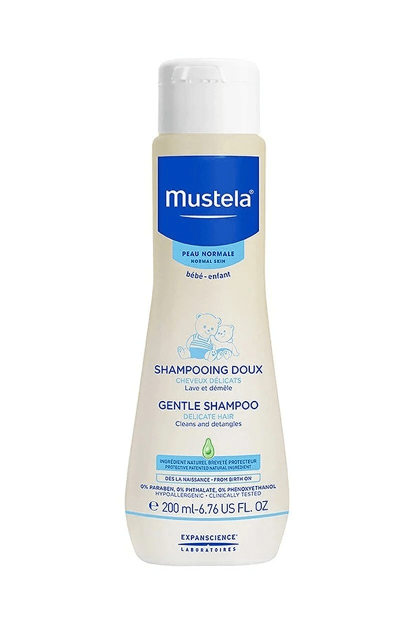 Mustela Gentle Göz Yakmayan Bebek Şampuanı 200ml