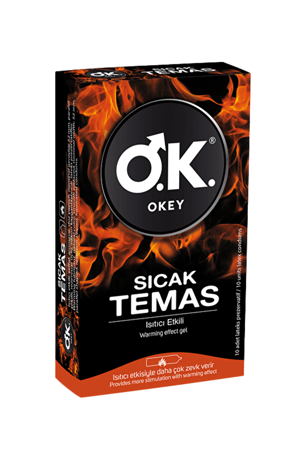 Okey Sıcak Temas Prezervatif 10'lu