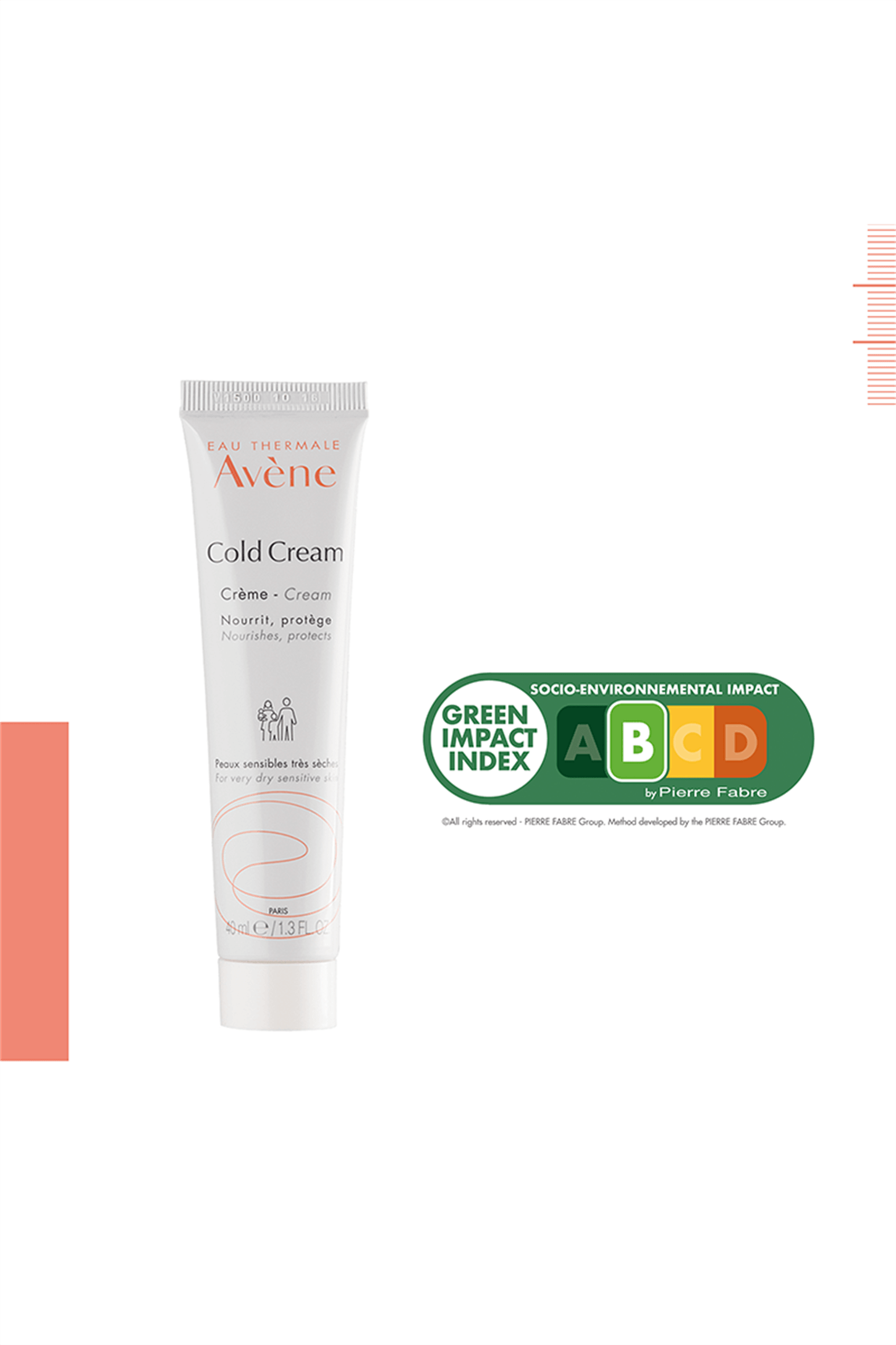 Avene Cold Cream Kuru-Çok Kuru Ciltler İçin Nemlendirici krem 40 ml