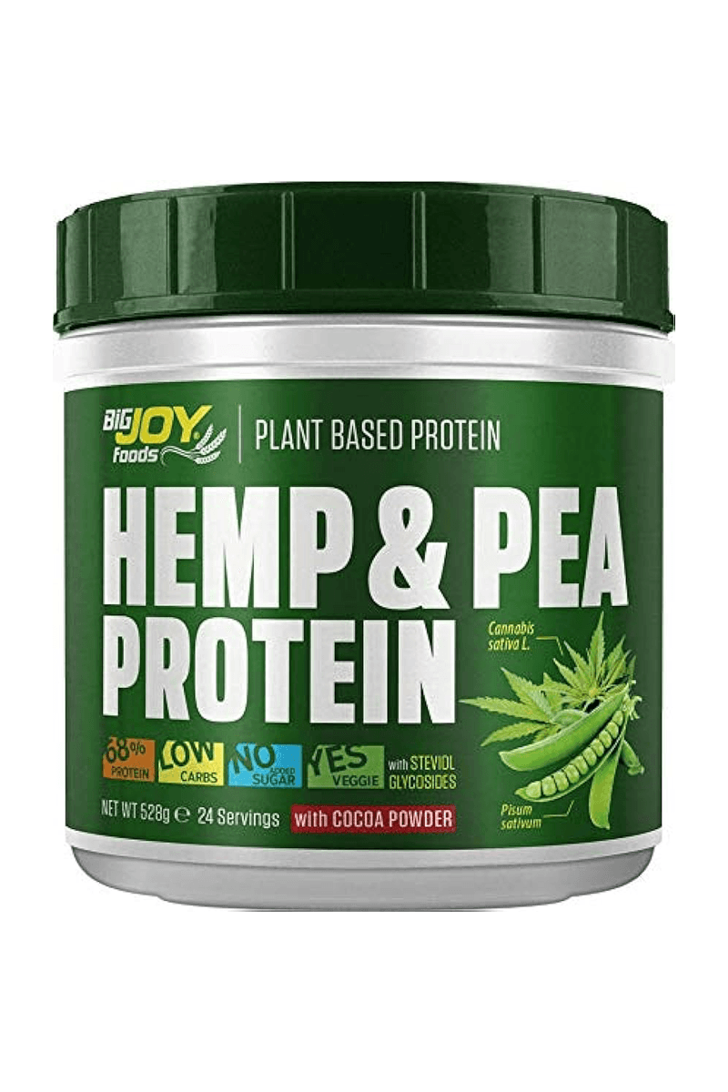 Bigjoy Foods-Hemp & Pea Protein Çikolata 528g