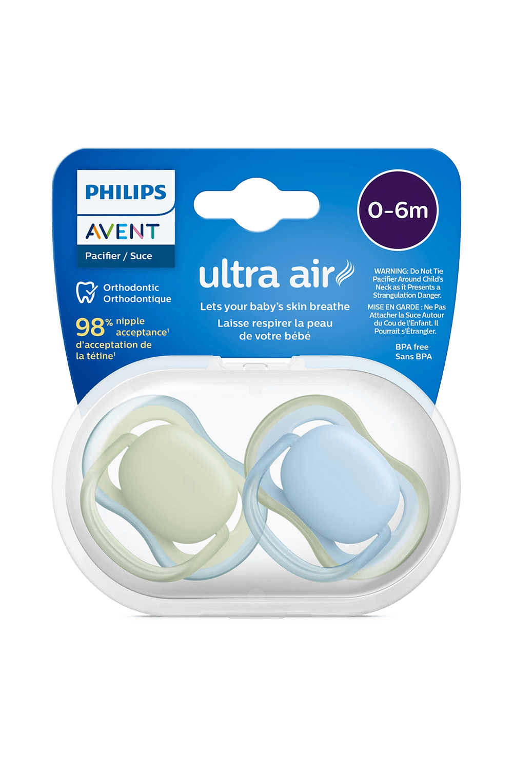 Philips Avent SCF085/21 Ultra Air 0-6 Ay 2'li Emzik