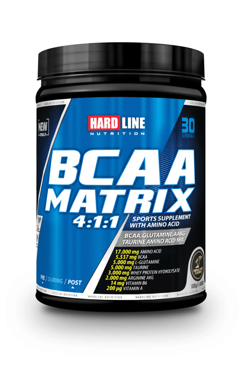 Hardline BCAA Matrix Tropical 630 gr