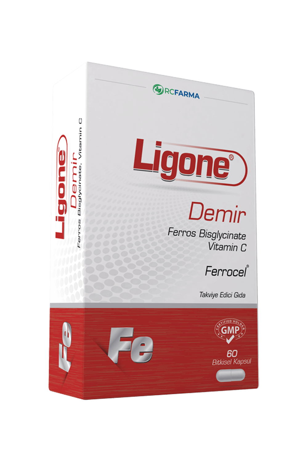 Ligone Demir 60 Bitkisel Kapsül
