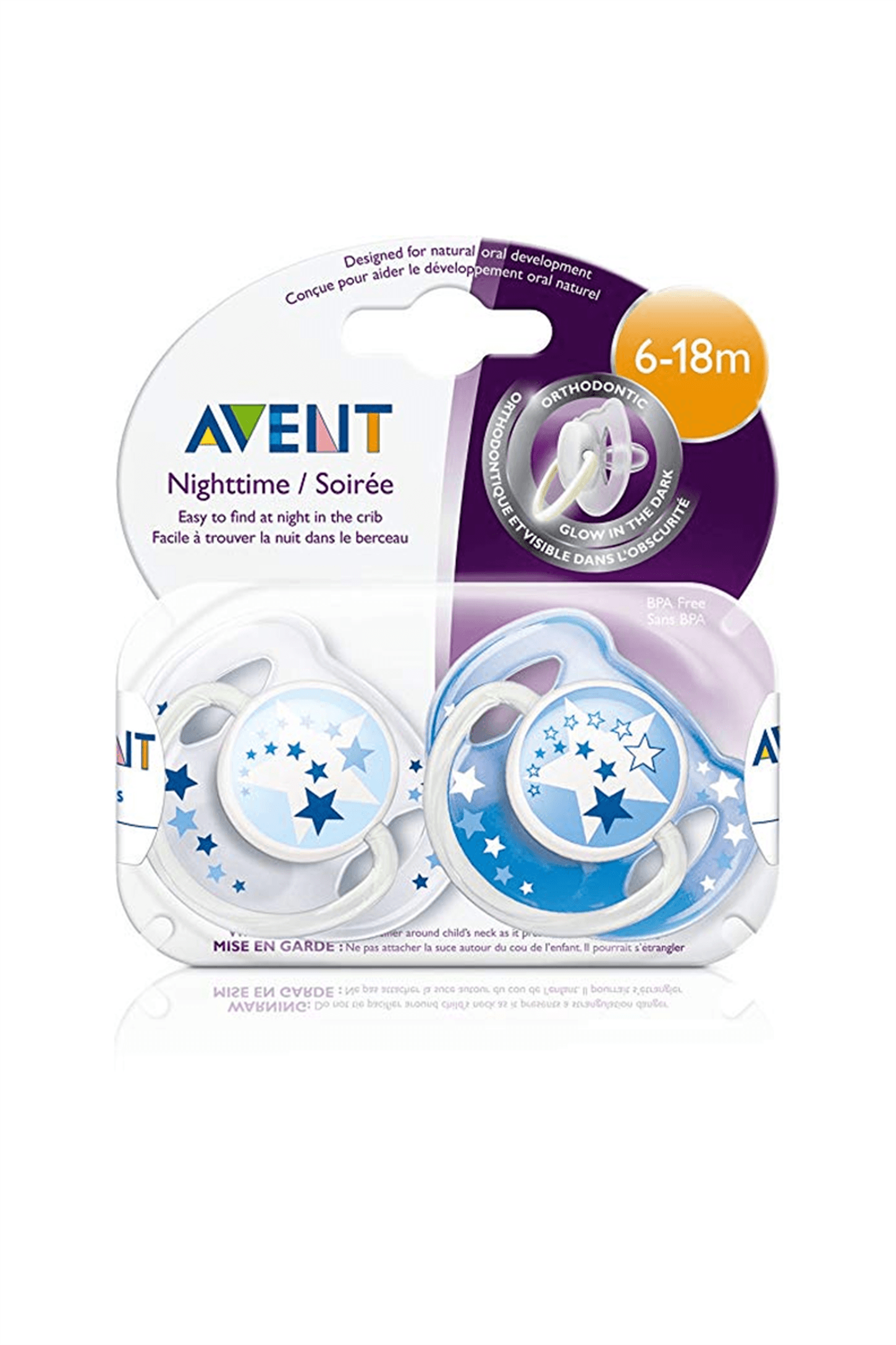 Philips Avent SCF 176/62 Gece Emziği 2'li 6-18 ay