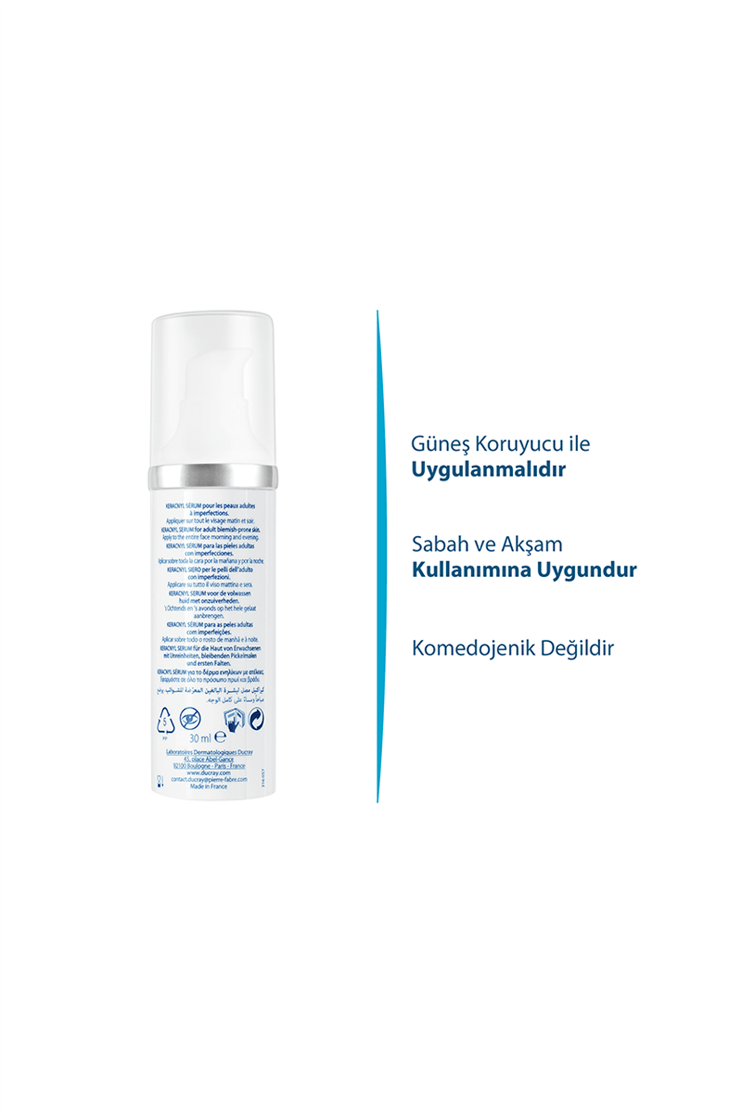 Ducray Keracnyl Serum 30 ml