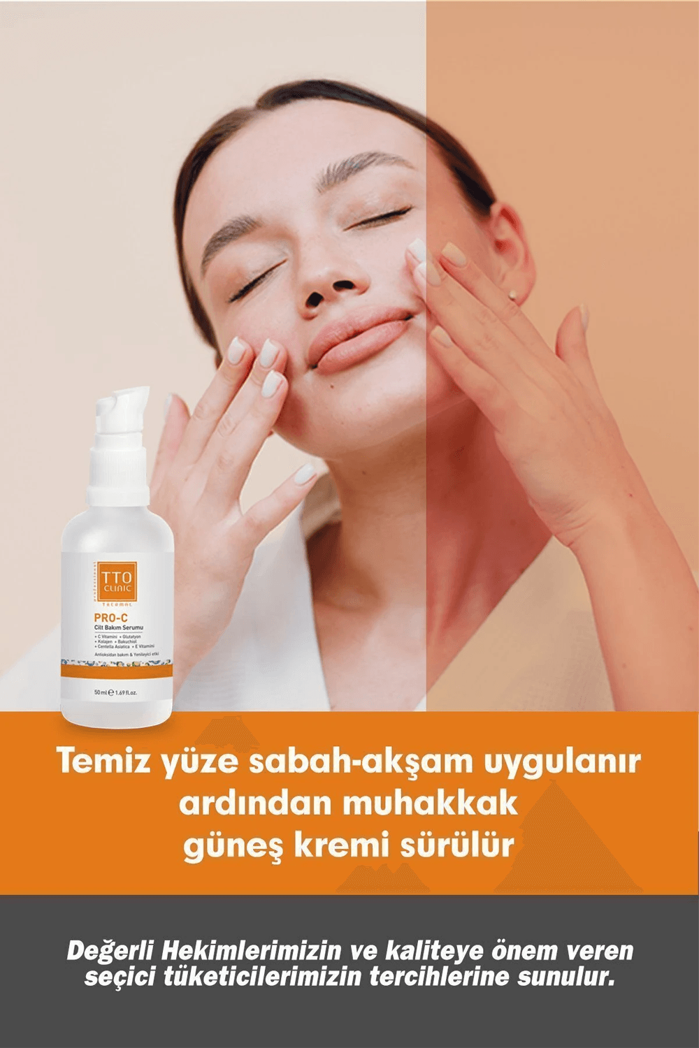TTO CLINIC PRO-C Cilt Bakım Serumu 50 ml