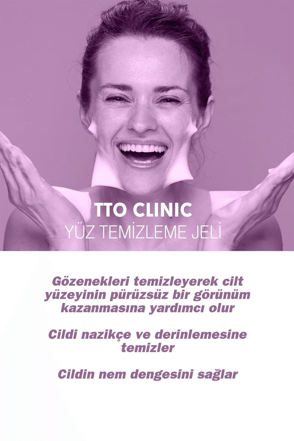TTO Clinic Yüz Temizleme Jeli 200 ml