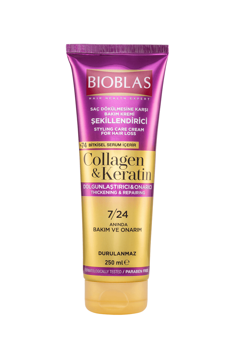 Bioblas Collagen Keratin Bakim Kremi 250 ml