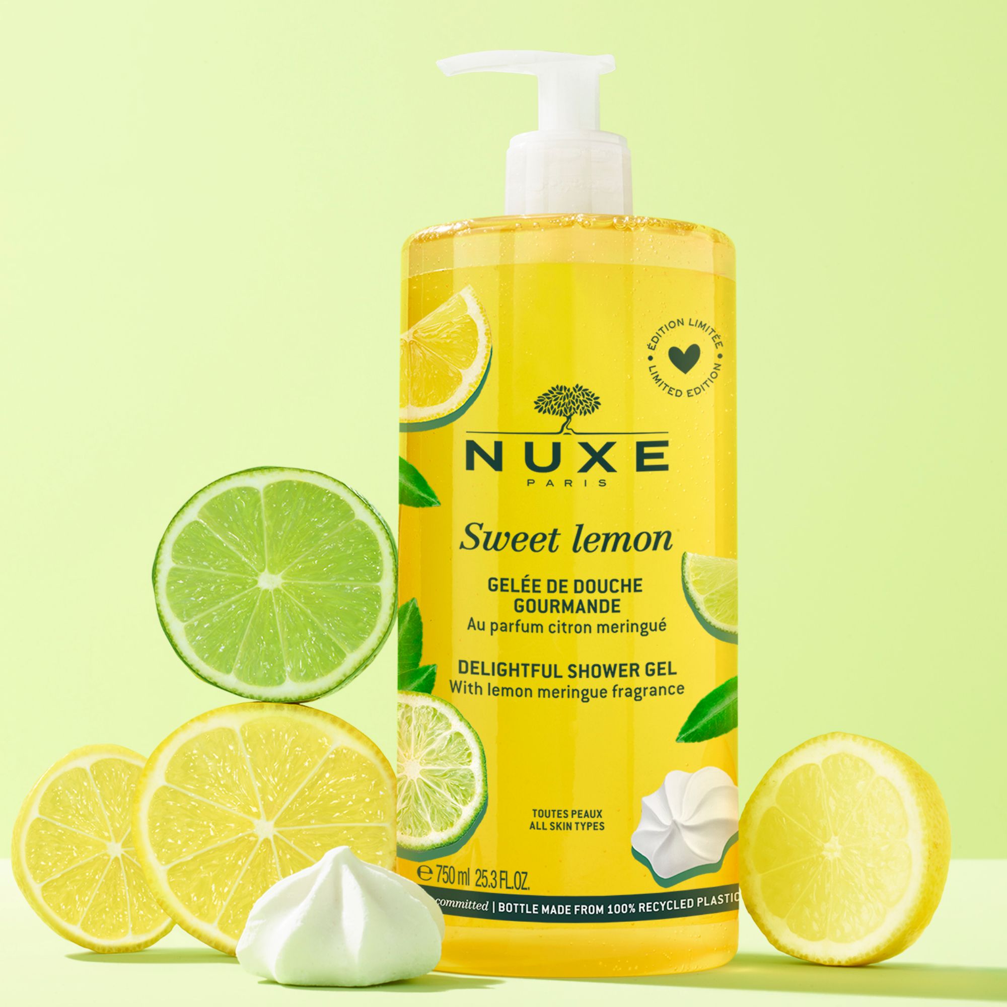 Nuxe Sweet Lemon Delightful Duş Jeli 750 ml