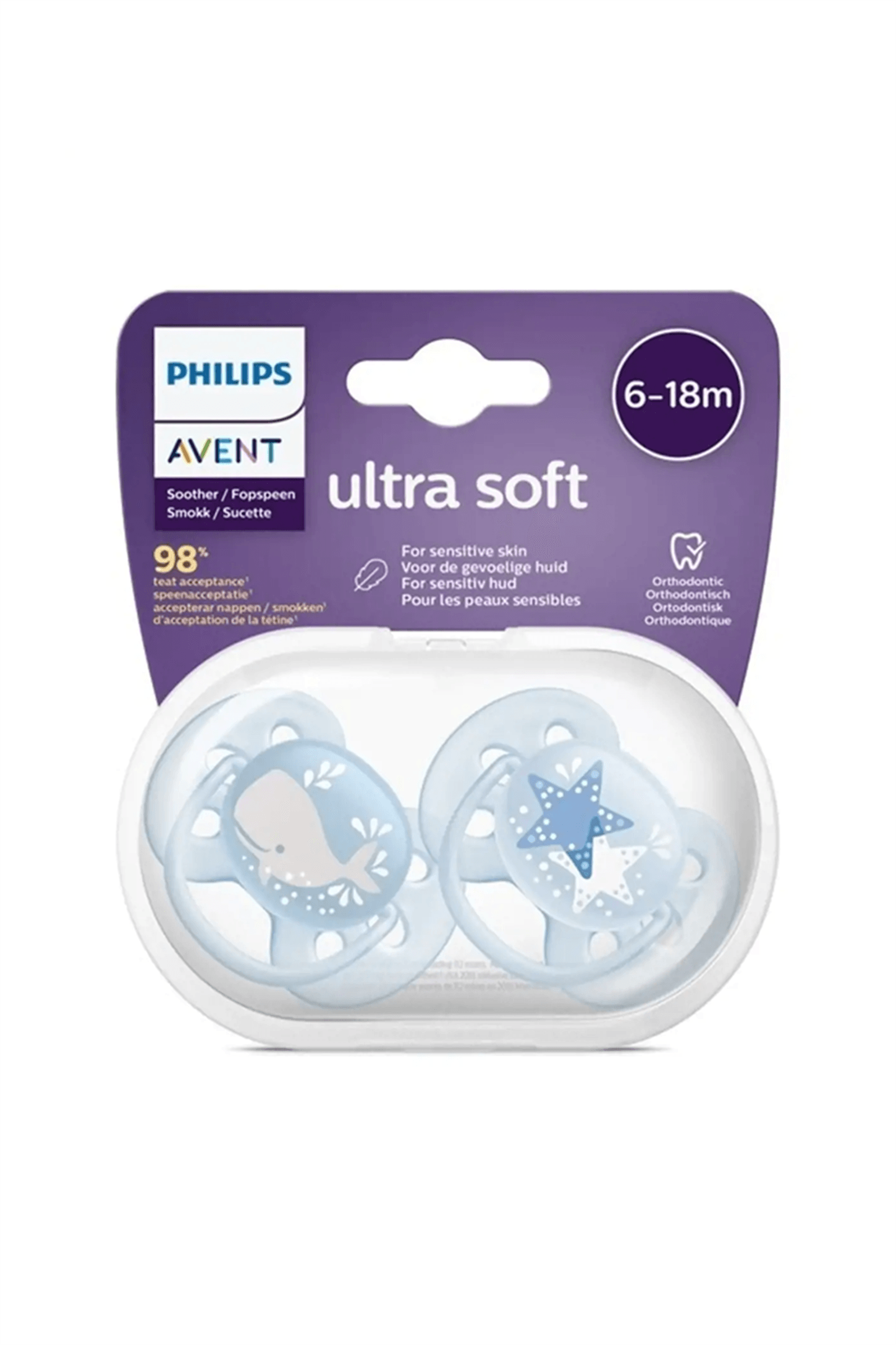 Philips Avent SCF 223/03 Ultra Soft Emzik 6-18 Ay Erkek