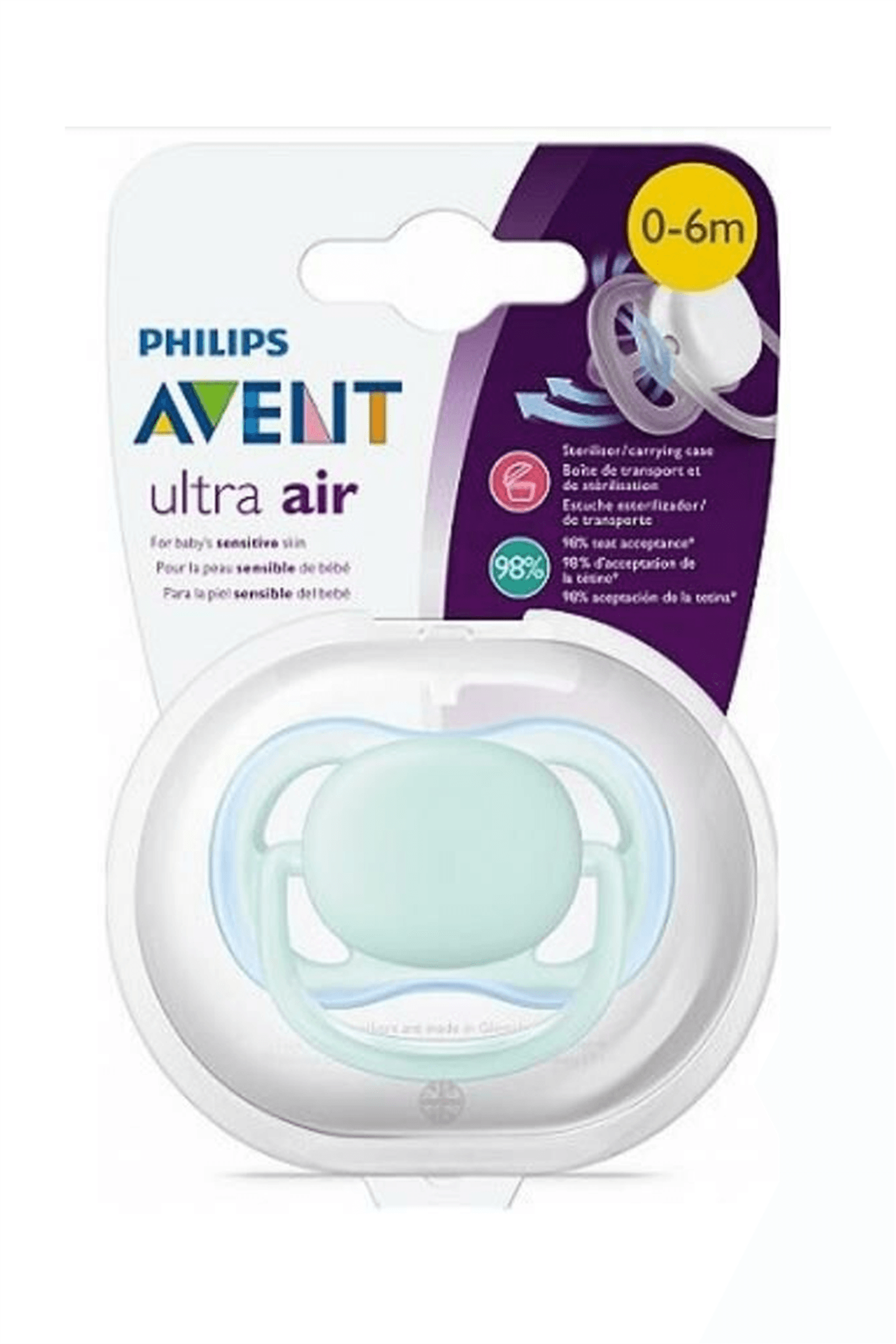 Philips Avent SCF 444/10 Ultra Air Tekli Emzik 0 - 6 Ay Erkek