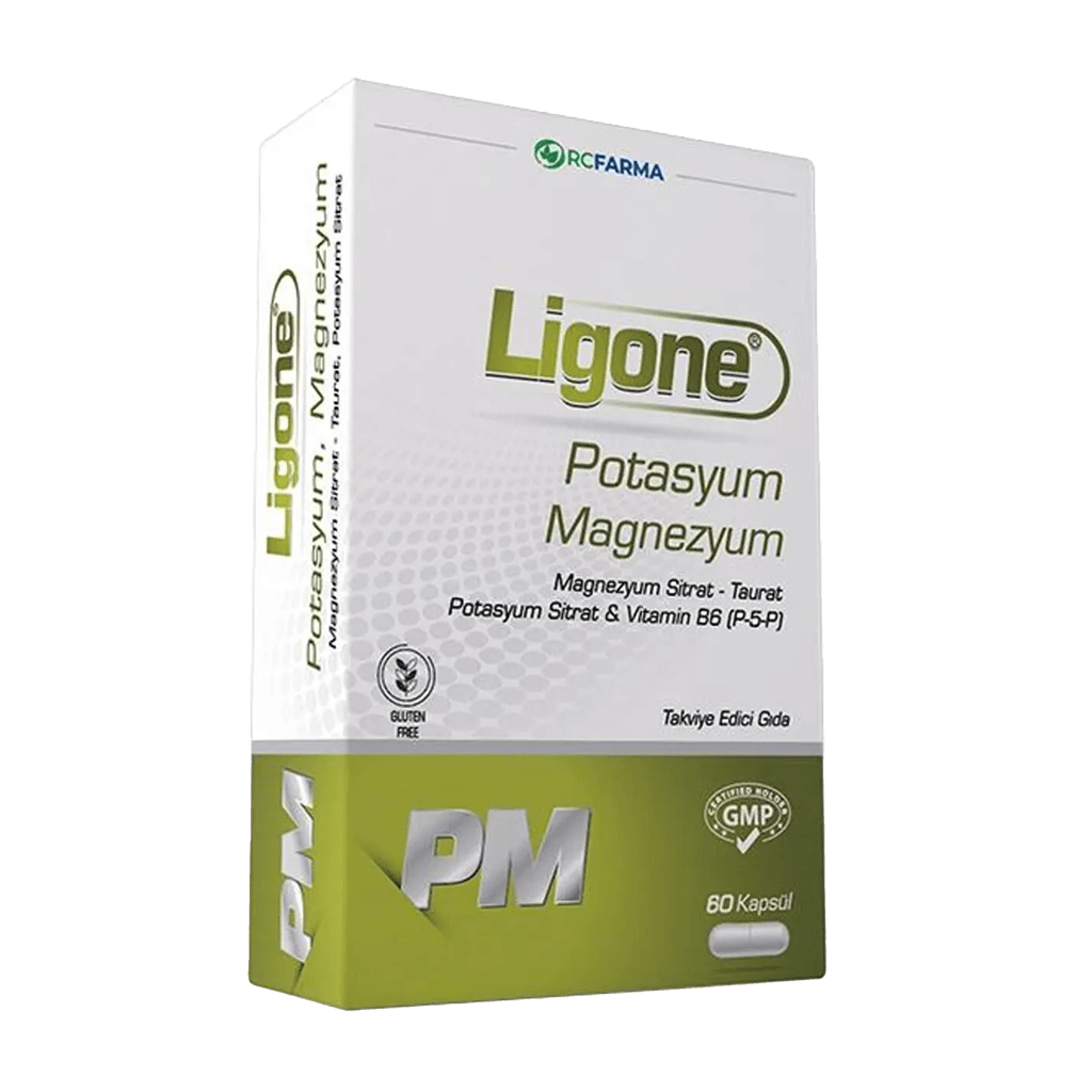 Ligone Potasyum Magnezyum 60 Kapsül
