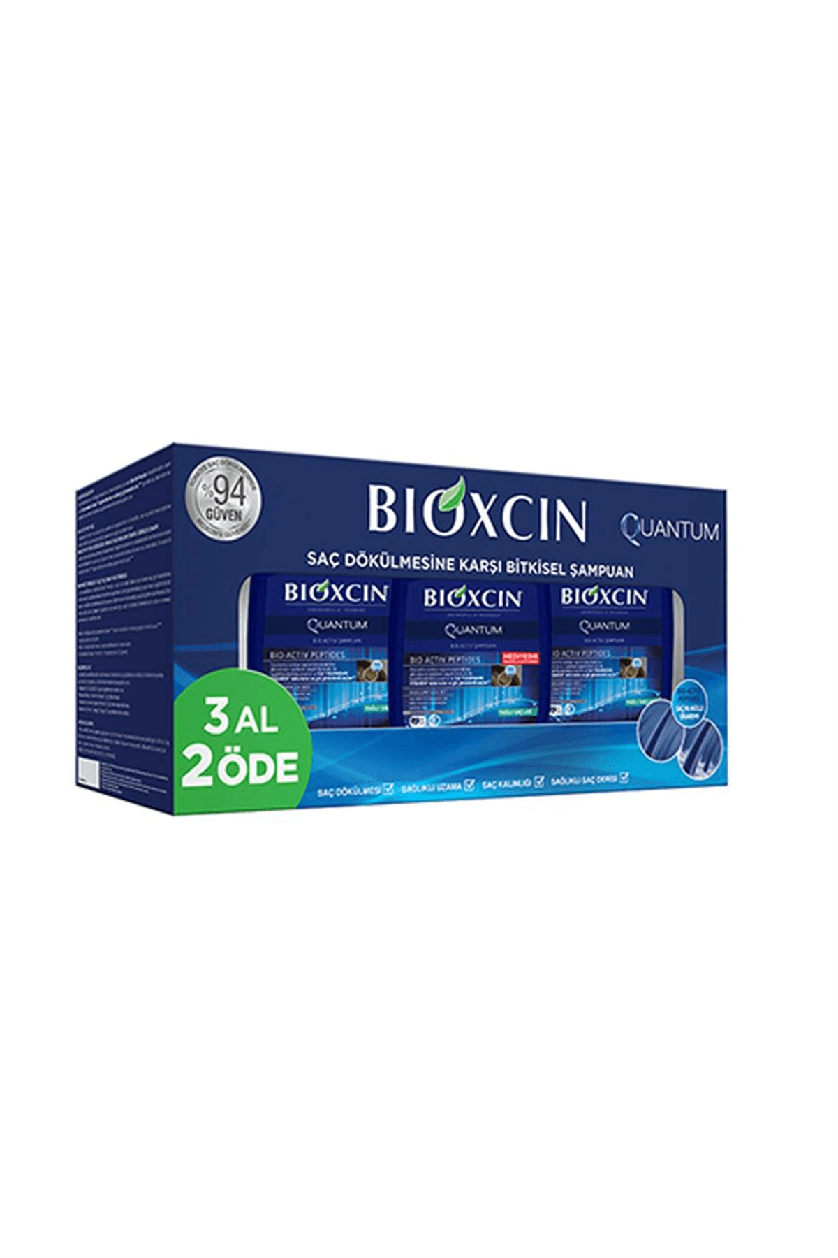 Bioxcin Quantum Yagli Sampuan 3 Al 2 Öde