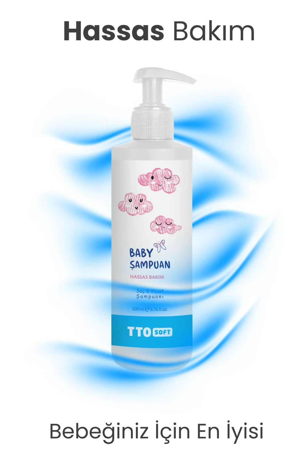 TTO Soft Bebek Şampuanı 200 ml