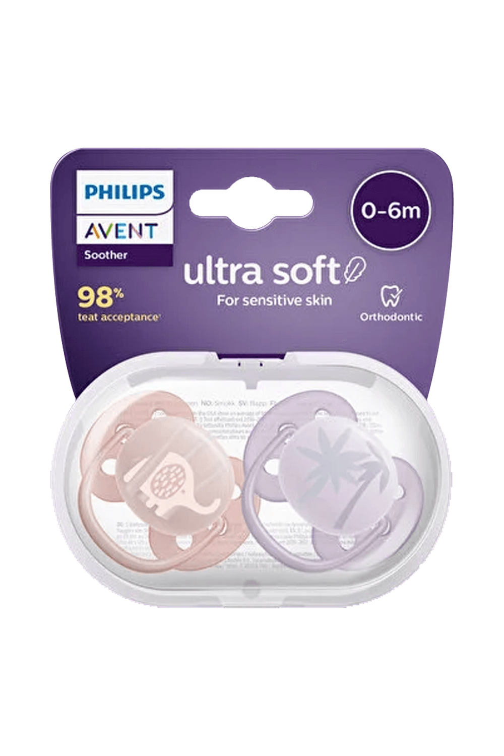 Philips Avent SCF091/09 Ultra Soft 0-6 Ay 2'li Kız Emzik