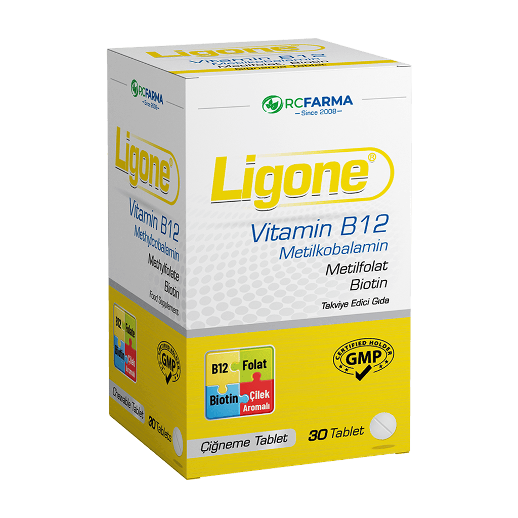 Ligone Vitamin B12 30 Çiğneme Tablet
