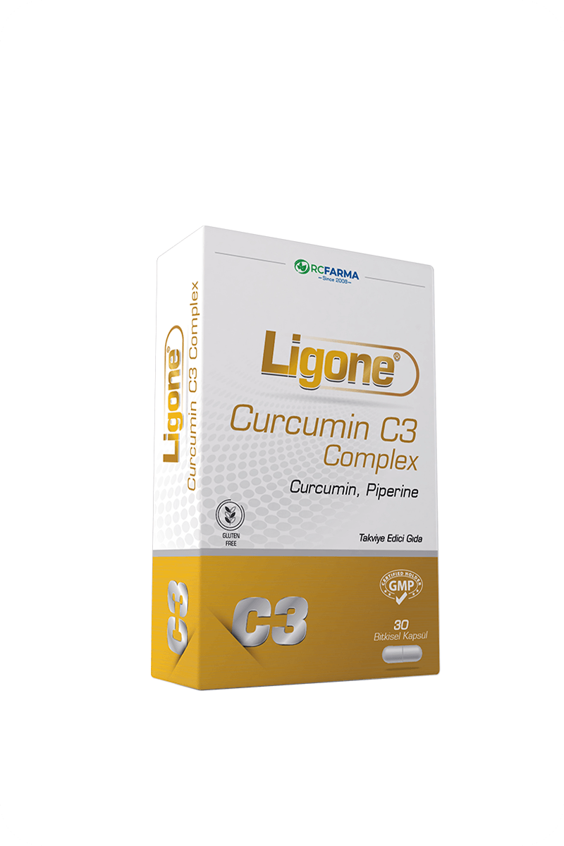 Ligone Curcumin C3 Complex 30 Bitkisel Kapsül