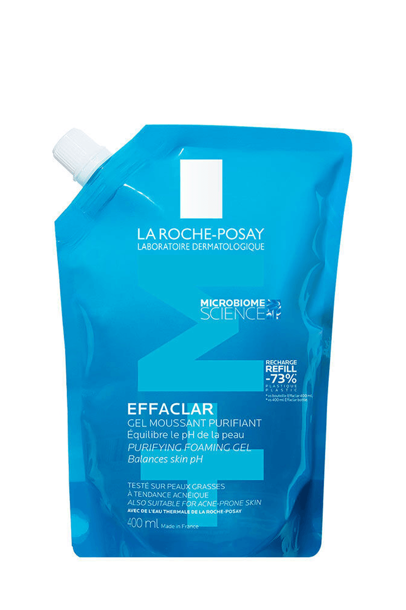 La Roche Posay Effaclar Yagli Ciltler için Temizleme Jeli 400ml - Refill