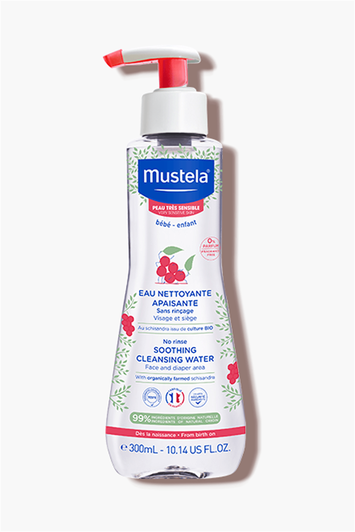 Mustela No Rinse Soothing Cleansing Water 300 ML