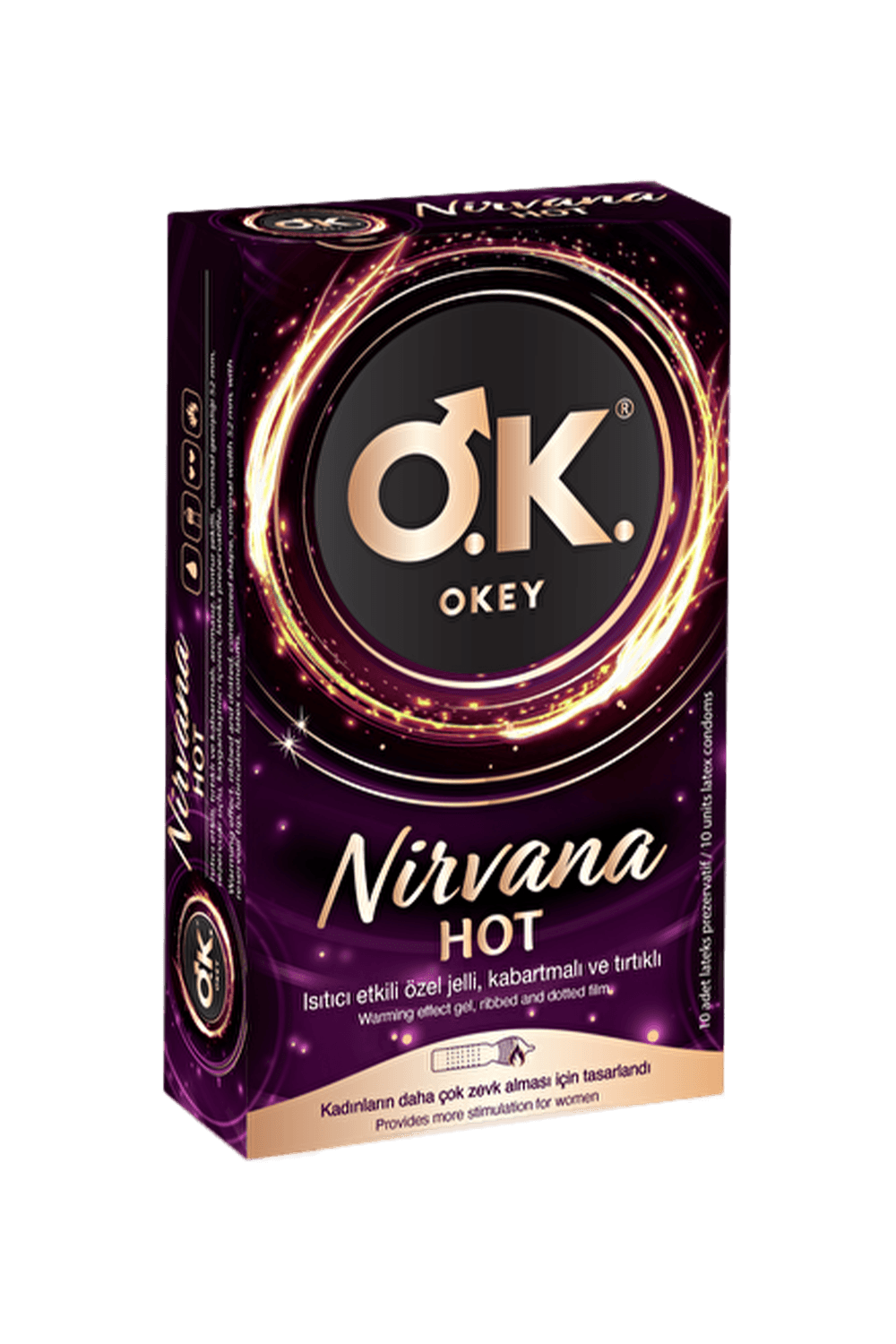 Okey Nirvana Hot Prezervatif 10'lu
