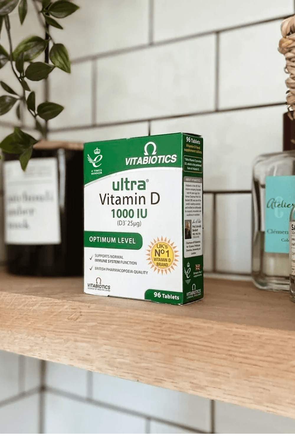 Vitabiotics Ultra Vitamin D3 1000 IU 96 Tablet
