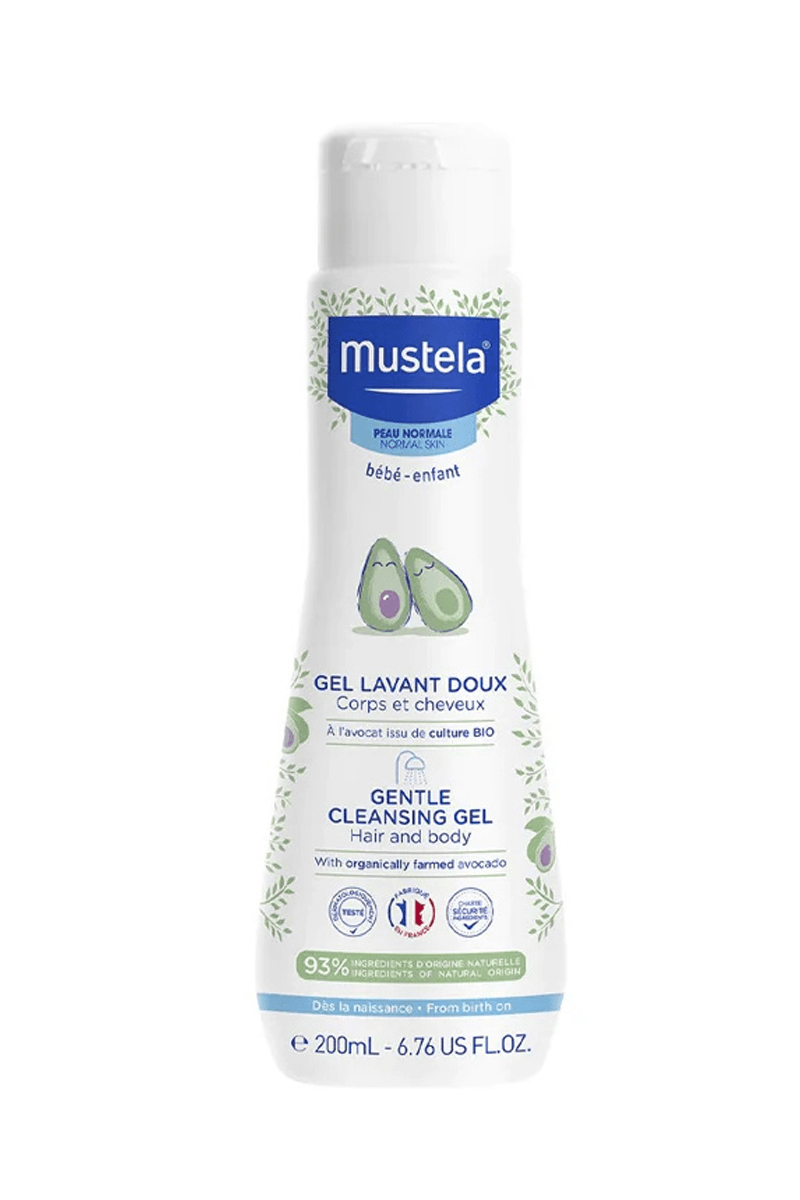 Mustela Gentle Cleansing Gel 200 ml - Yenidoğan Şampuanı