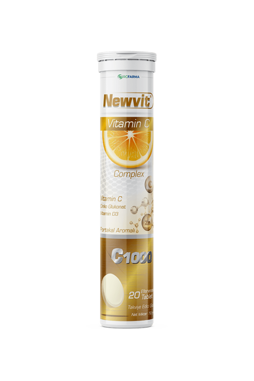 Newvit Vitamin C Complex Efervesan 20 Tablet