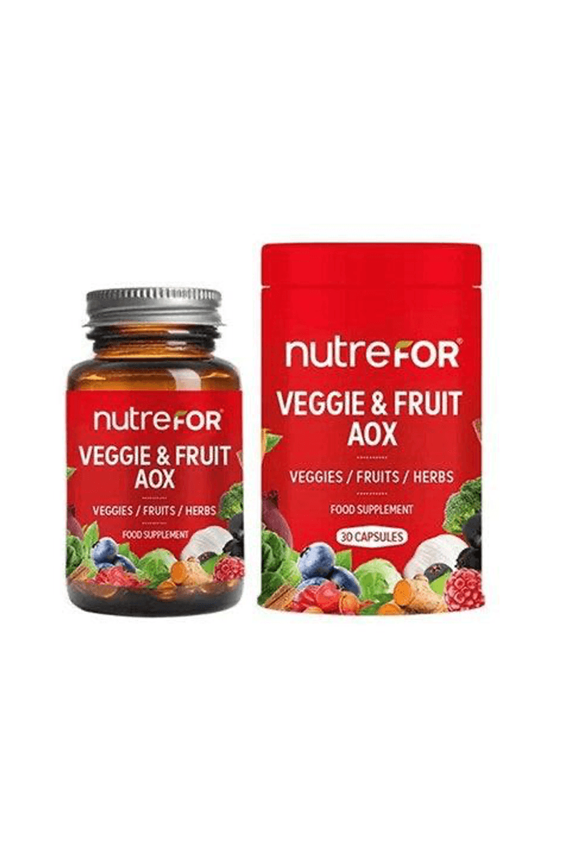 Nutrefor Veggie Fruit Aox 30 Kapsül