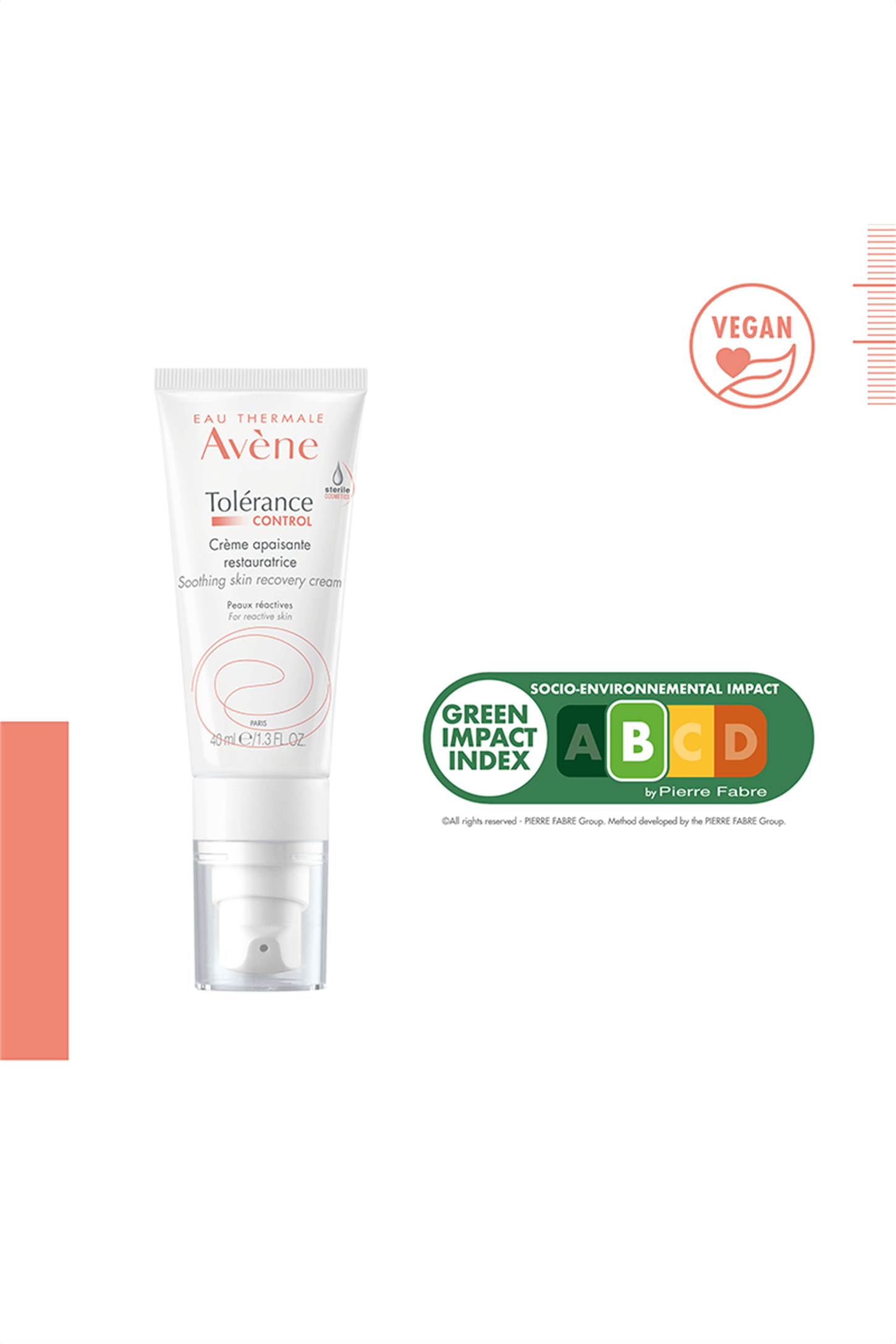 Avene Tolerance Control Soothing Skin Recovery Cream 40 ml