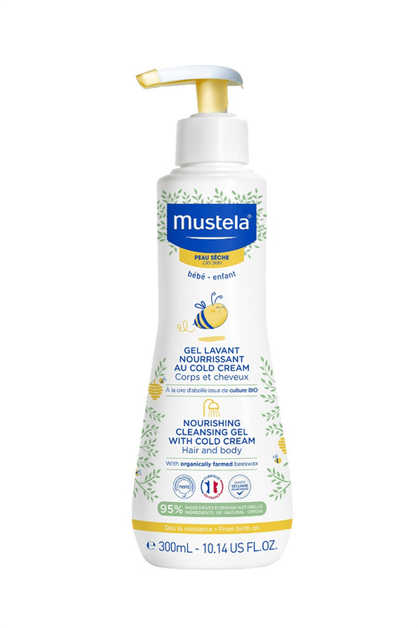 Mustela Nourishing Cleansing Gel With Cold Cream 300 ml