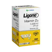 Ligone Vitamin D3 1.000 IU 100 Softgel