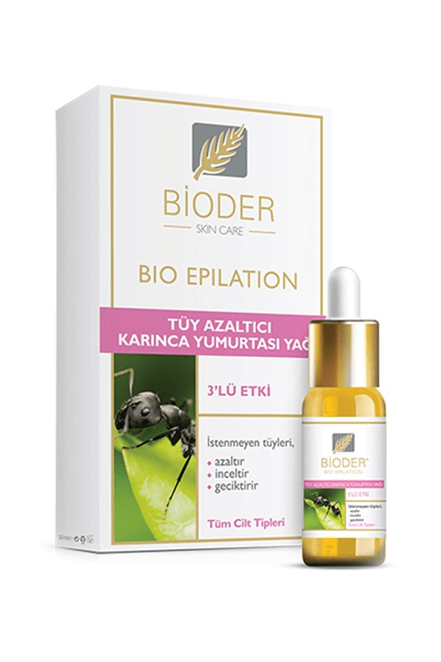 Bioder Bio Epilation Karınca Yumurtası Yağı 30 ml