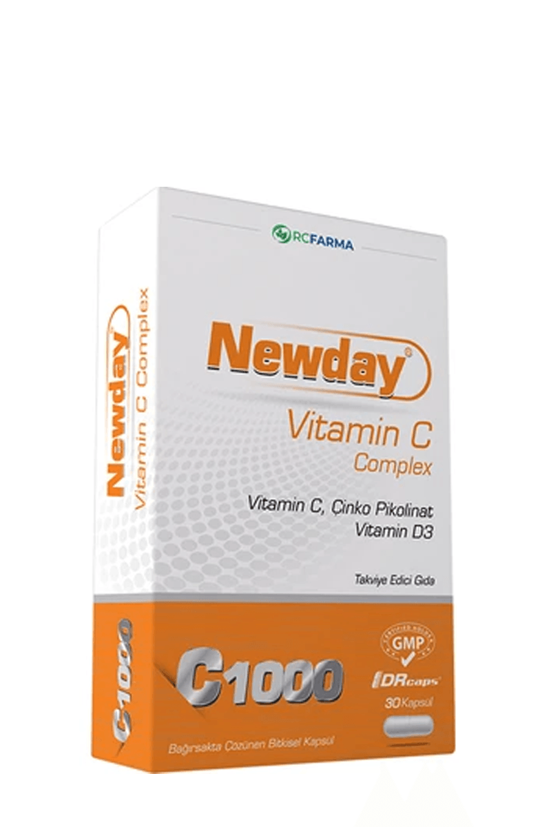 Newday Vitamin C Complex 30 DRcaps Kapsül