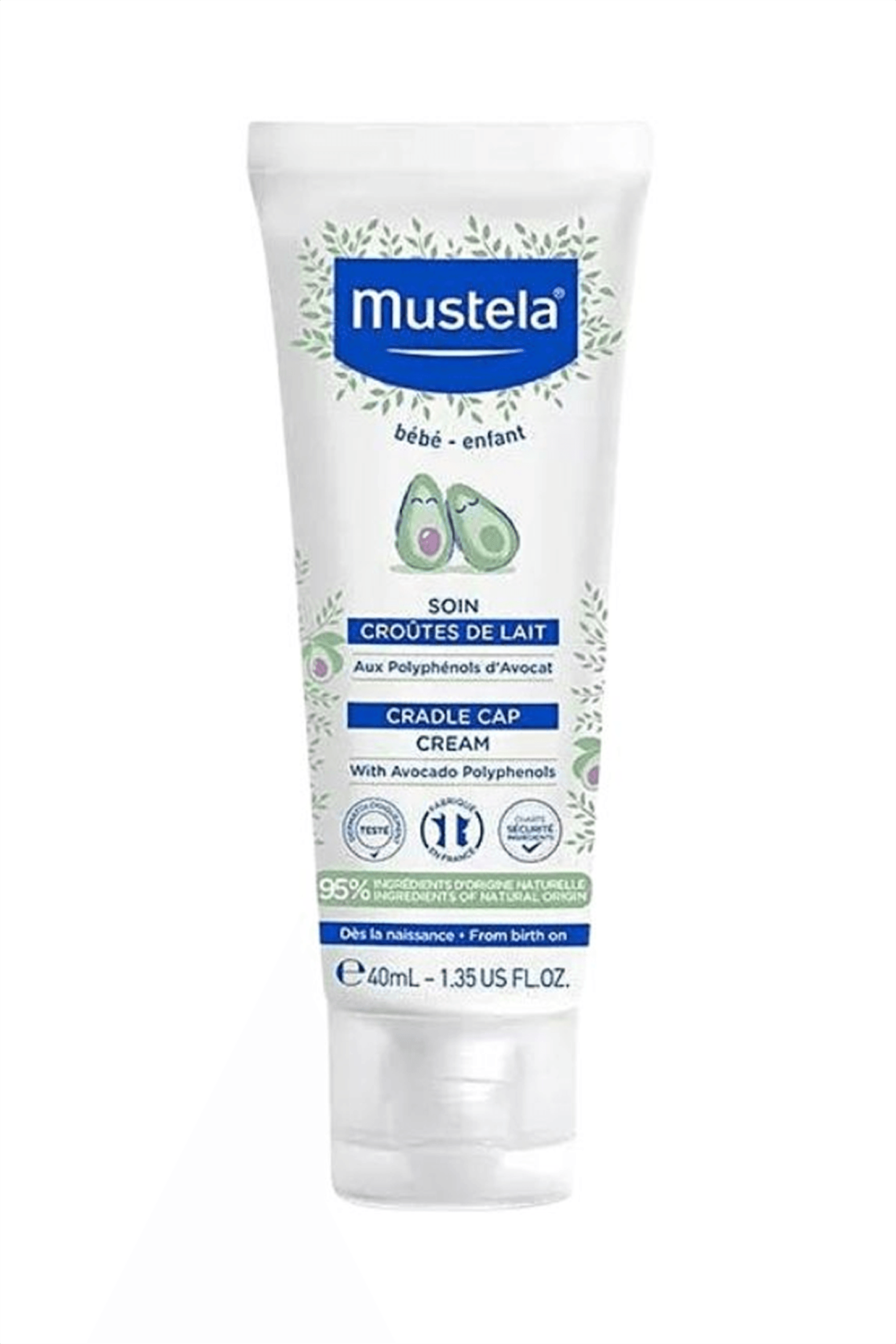 Mustela Cradle Cap Cream 40ml - Saç Bakım Kremi