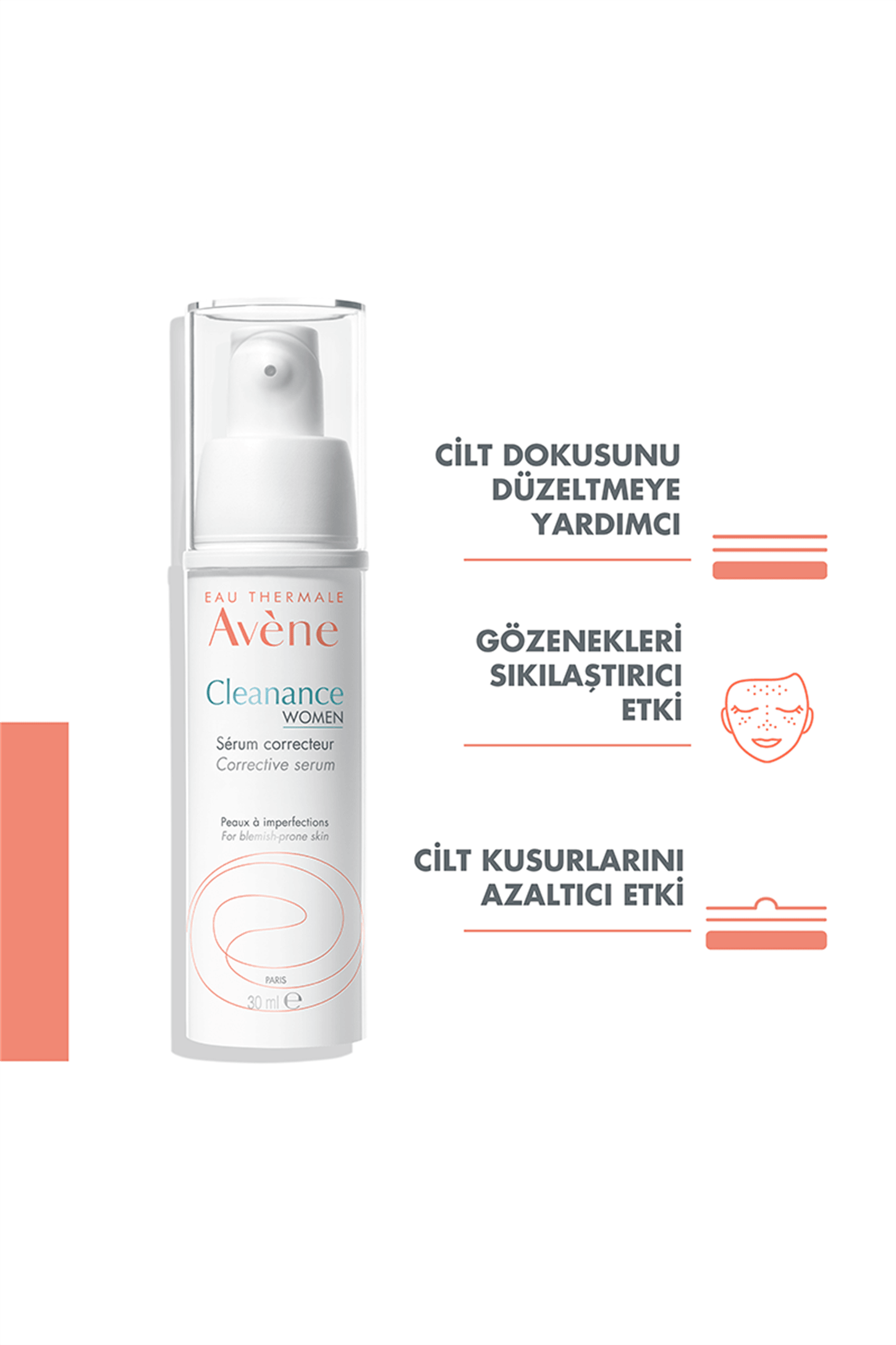 Avene Cleanance Women Düzenleyici Serum 30 ml