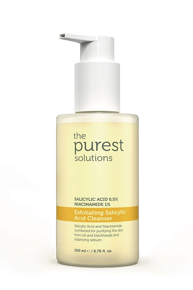 The Purest Solutions Exfoliating Salicylic Acid Cleanser 0,5 % Salicylic Acid 1% Niacinamide