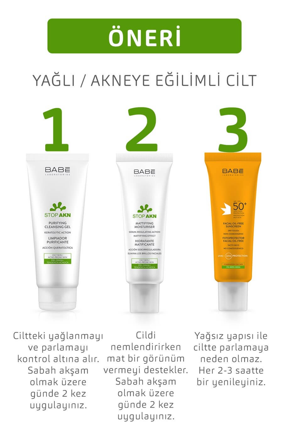 BABE StopAkn Arındırıcı Yüz Temizleme Jeli 200 ml