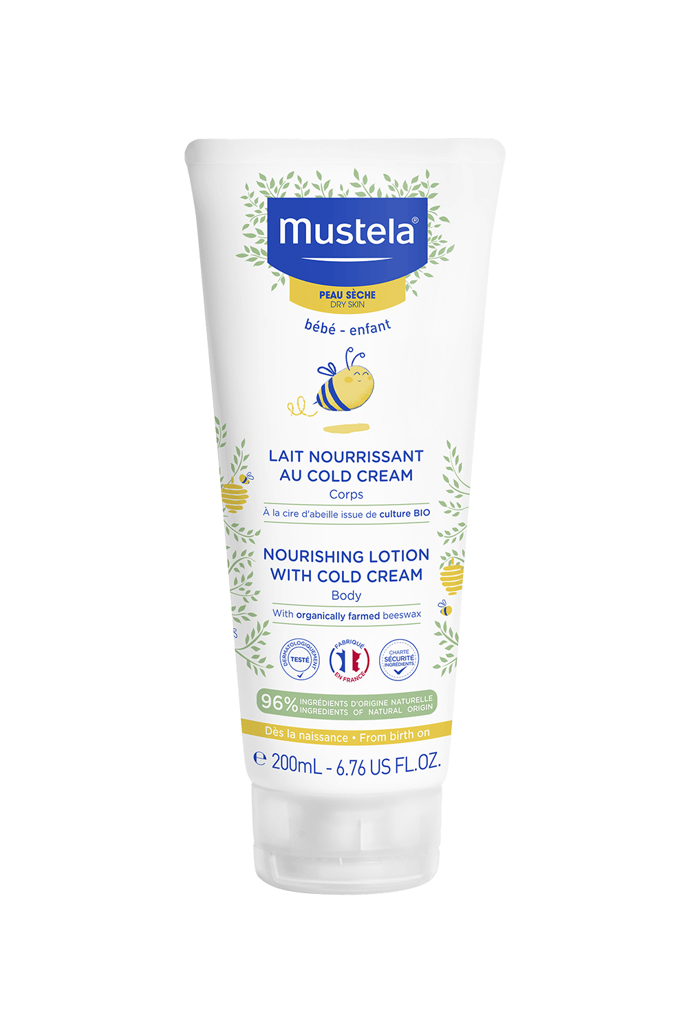 Mustela Cold Krem İçeren Besleyici Vücut Losyonu 200 ml