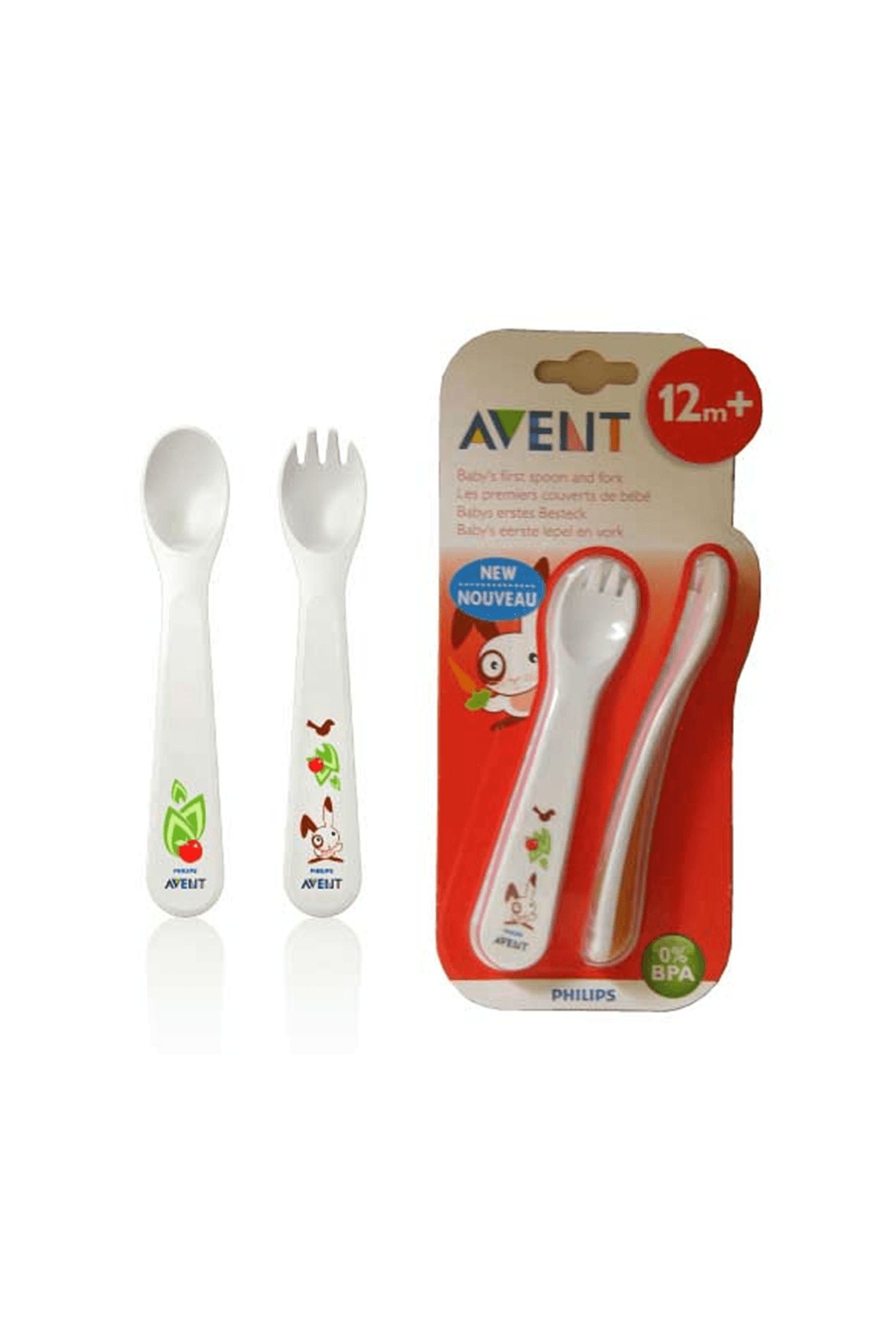 Philips Avent SCF 712/00 Çatal Ve Kaşık 12 Ay+