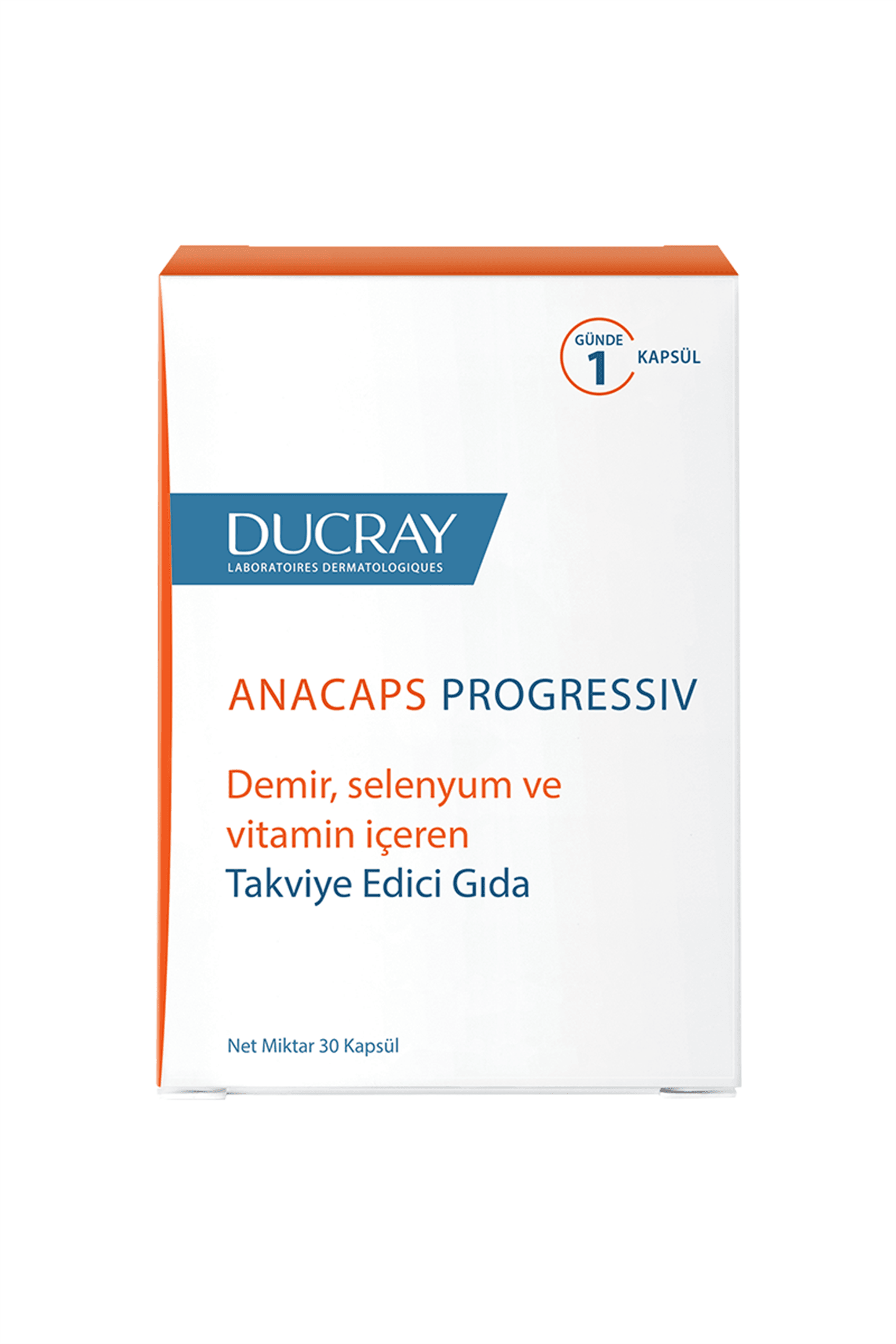 Ducray Anacaps Progressiv 30 Kapsül