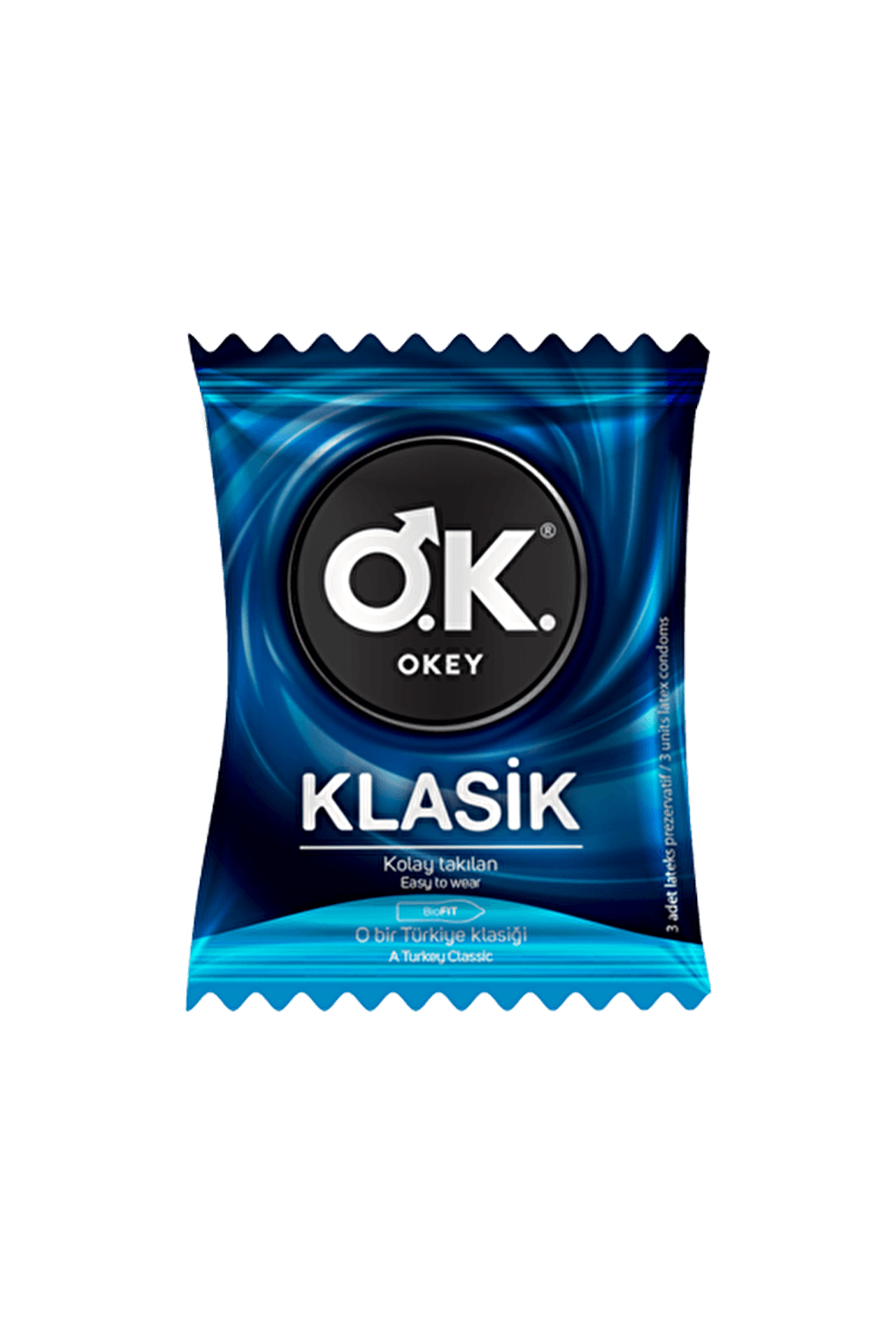Okey Klasik Prezervatif 3'lü