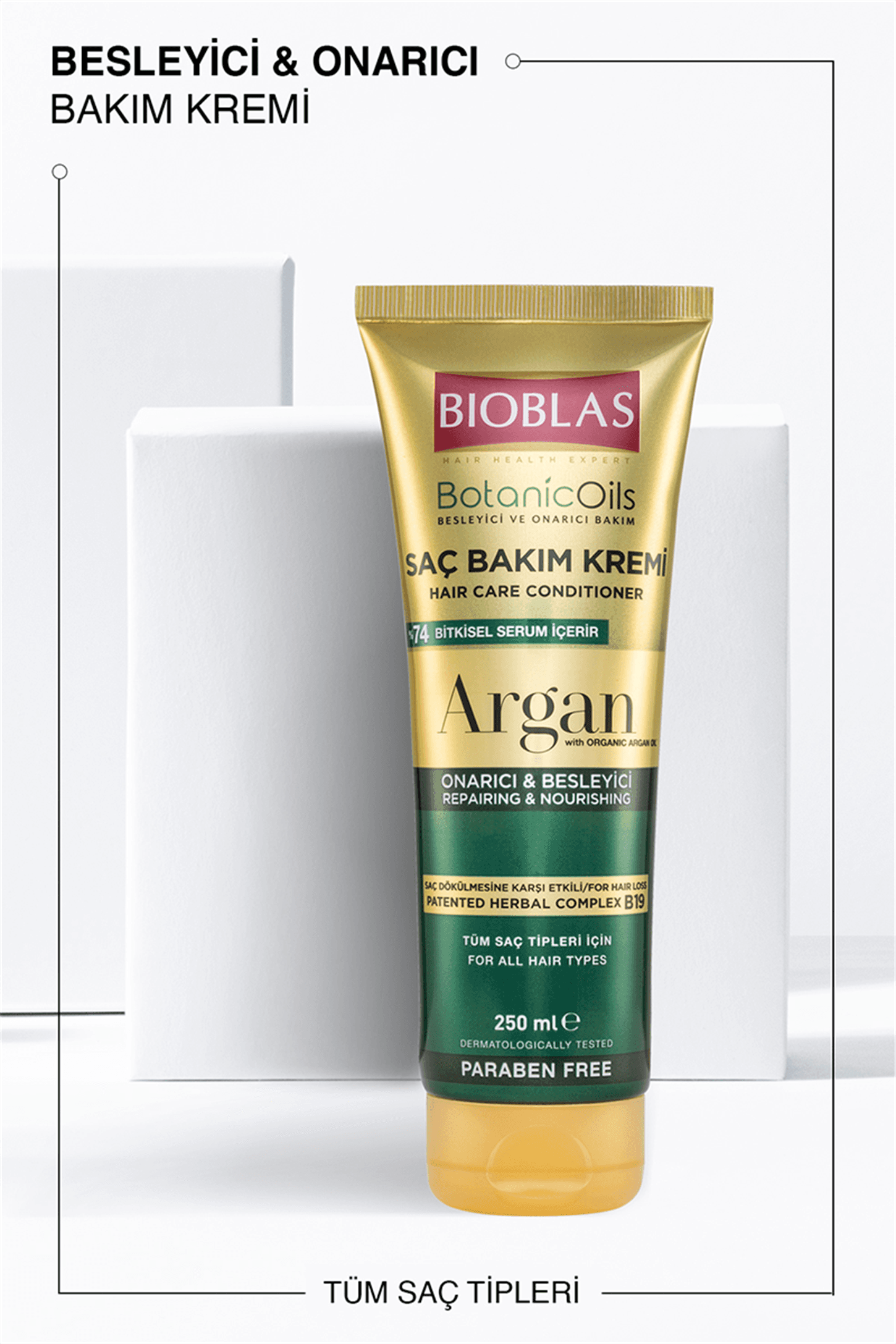 Bioblas Argan Yağlı Saç Kremi 250 ml