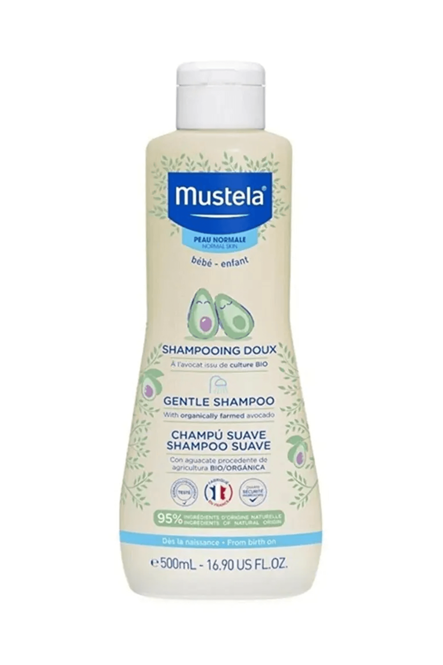 Mustela Gentle Göz Yakmayan Bebek Sampuani 500 ml