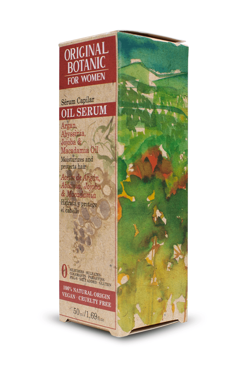 Original Botanic Oil Serum Vegan Saç Bakım Serumu Kadın 50 ml