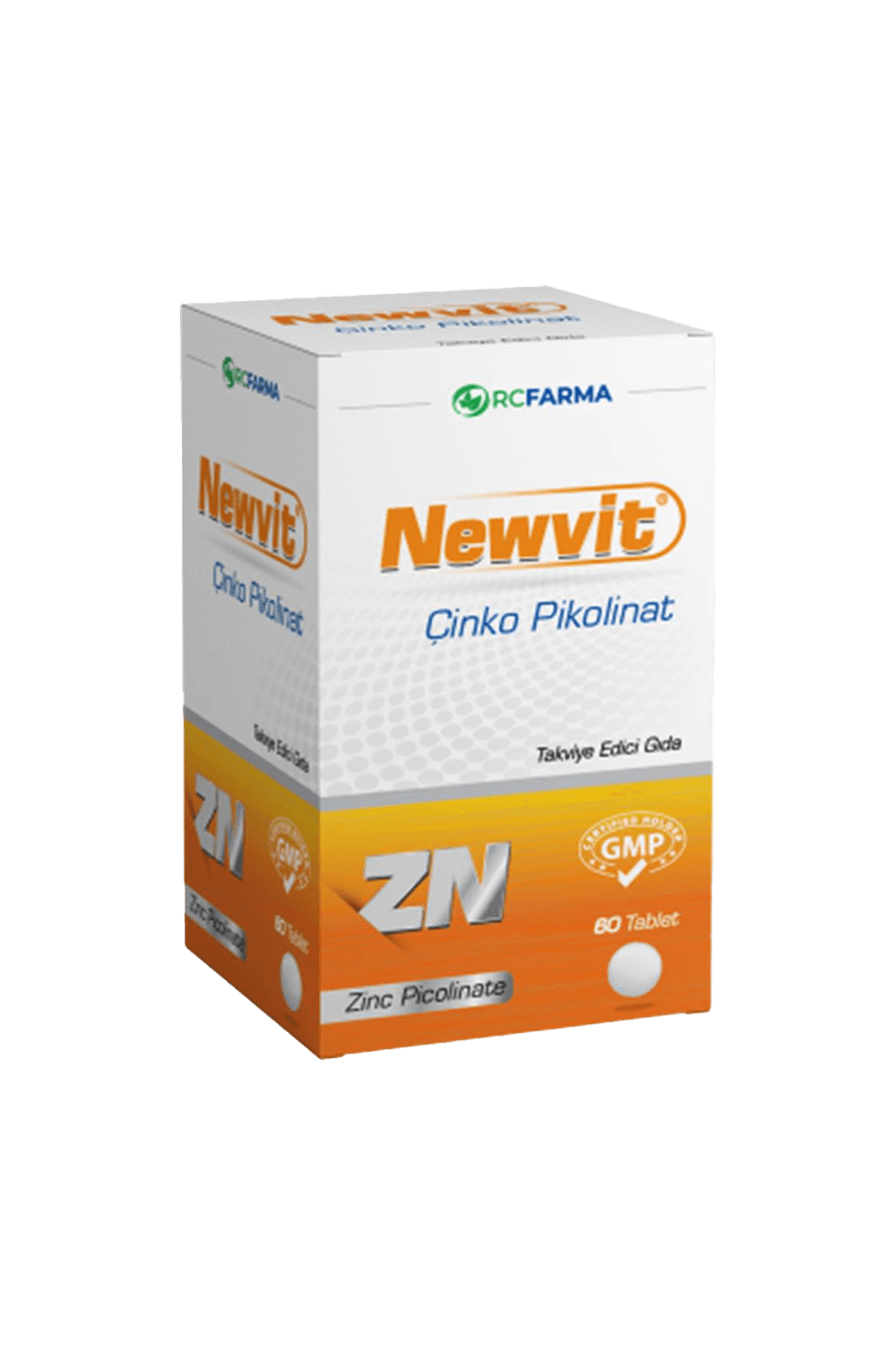 Newvit Çinko Pikolinat 15 mg 60 Tablet
