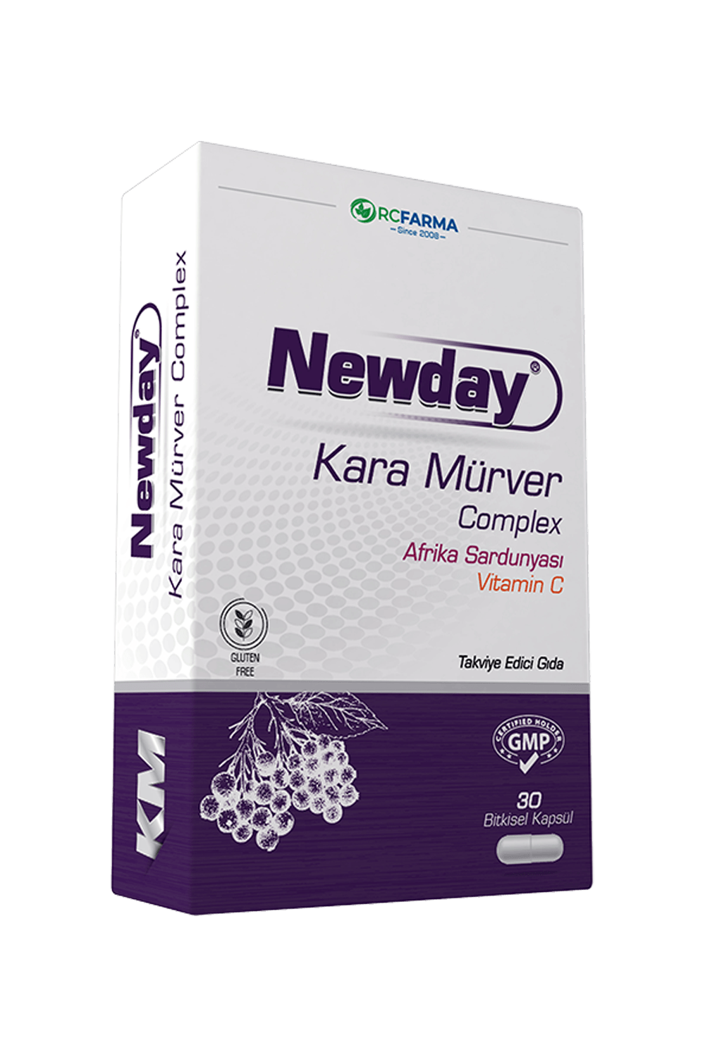 Newday Kara Mürver Complex 30 Kapsül