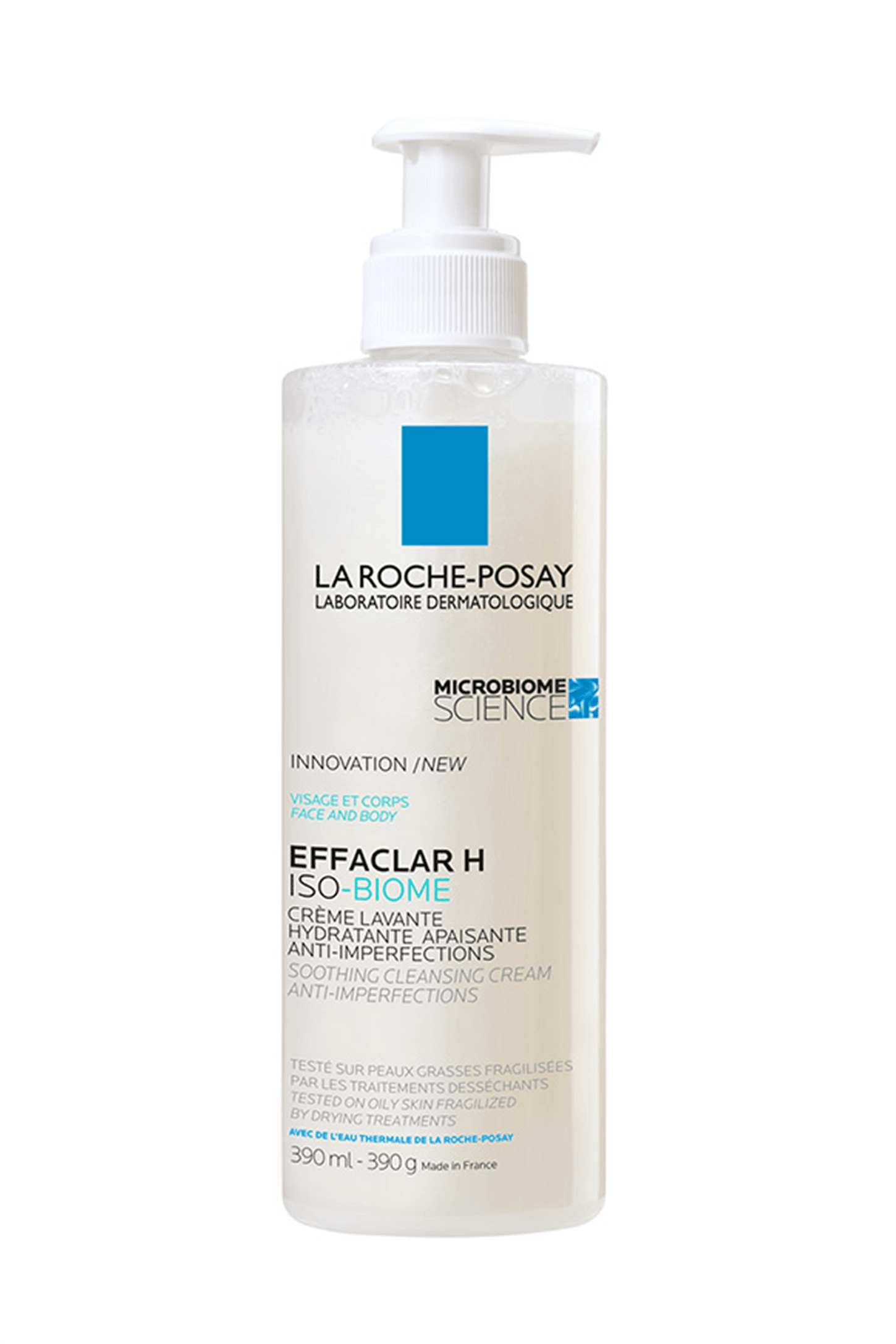 La Roche Posay Effaclar H Isobiome Lavant Temizleyici Krem 390 ml